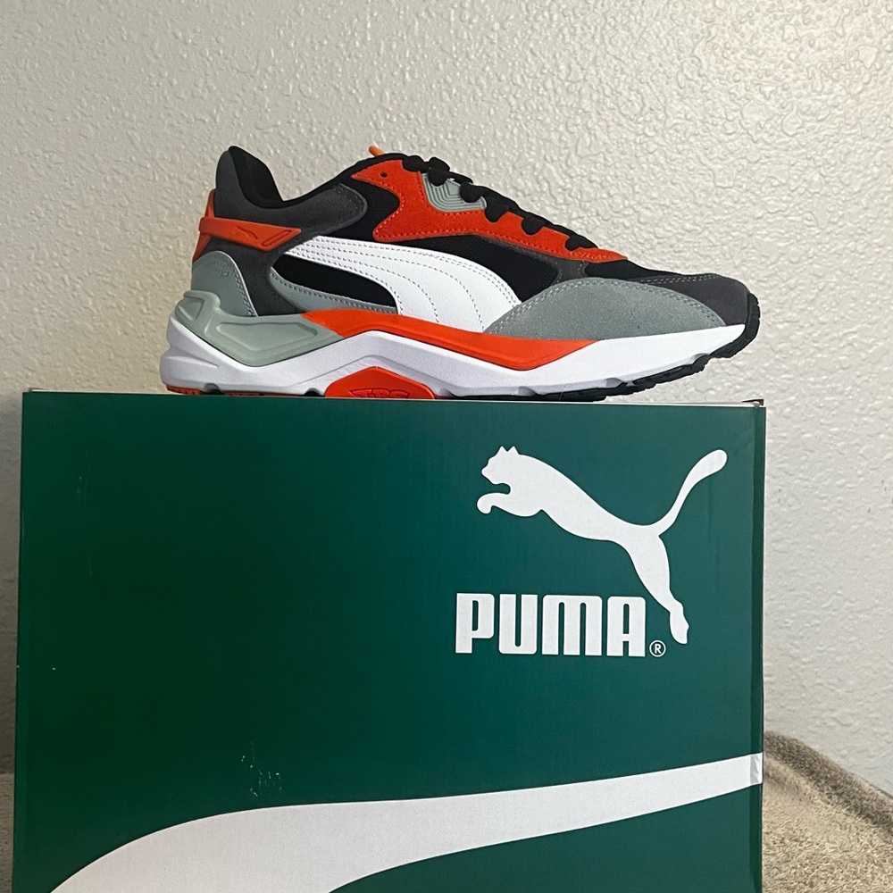 Puma Mens TRC Prevaze Brand Love Black Shoes (NWT) size 11 nib